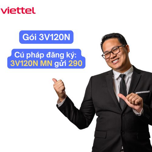 Gói cước 3V120N Viettel