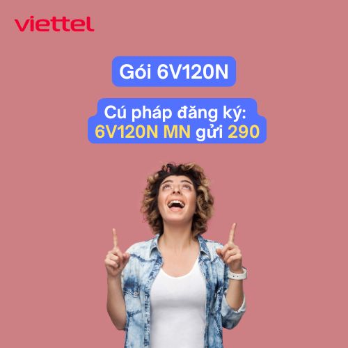 Gói cước 6V120N Viettel
